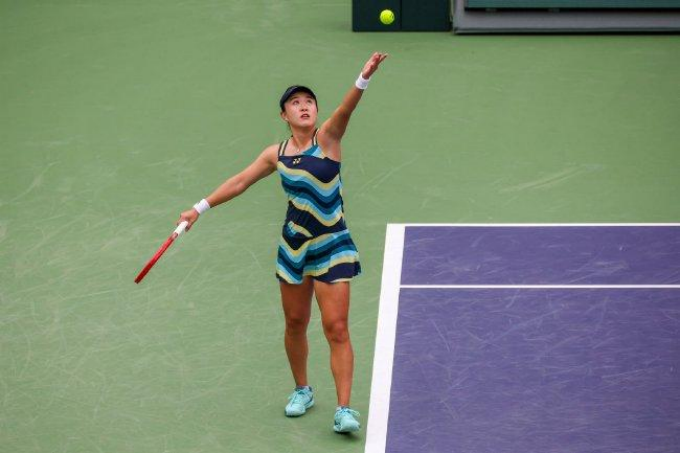 168网球直播：WTA1000印第安维尔斯站！王曦雨1-2不敌比雷尔，止步首轮！