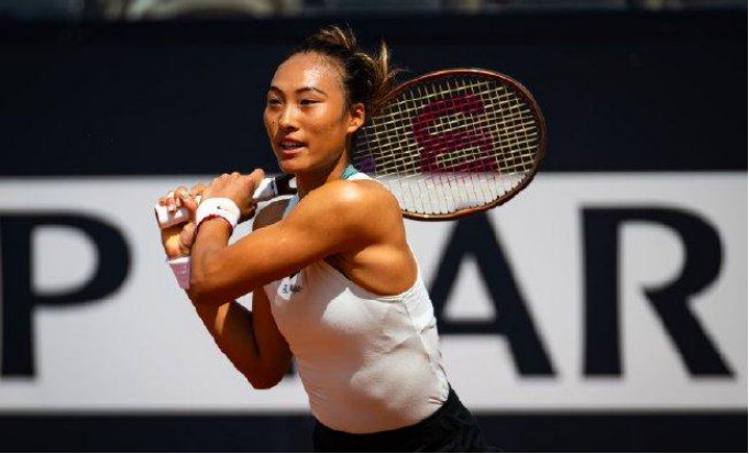 168网球直播：WTA1000罗马站！郑钦文2-0横扫大坂直美，晋级8强！